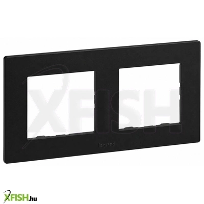 Legrand 863592 niloé step 2-es keret fekete