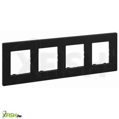 legrand 863594 niloé step 4-es keret fekete