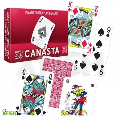 Cartamundi canasta dupla kártya 110 lapos