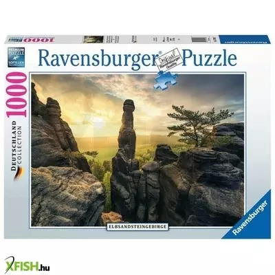 Ravensburger puzzle 1000 db - erleuchtung-elbsandsteing