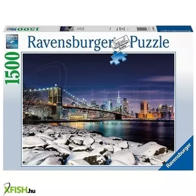 Ravensburger puzzle 1500 db - tél new yorkban