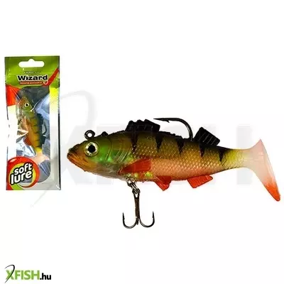 Wizard Swimbait Big Perch Gumihal Green Holo 3 inch 1db/csomag