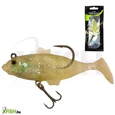 Wizard Swimbait Big Perch Gumihal Holowhite 3 Inch 1db/csomag