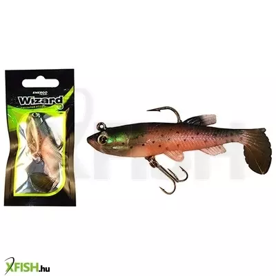 Wizard Swimbait Long Gumihal Fullsilver 3 Inch 1db/csomag