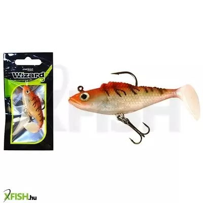 Wizard Swimbait Perch Gumihal Whitetiger 2 Inch 1db/csomag