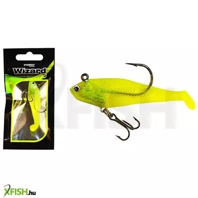 Wizard Swimbait Paddle Shad Gumihal Citrus 2 Inch 1db/csomag