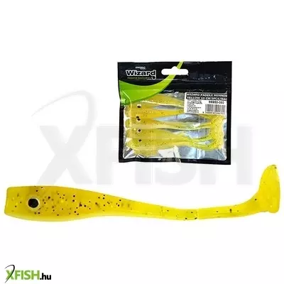 Wizard Paddle Minnow Gumihal Yellow 10cm 5db/csomag