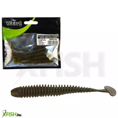 Wizard Power Minnow Gumihal Gray 9cm 5db/csomag