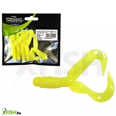 Wizard Harpex Twister Double Lime 7cm 5db/csomag