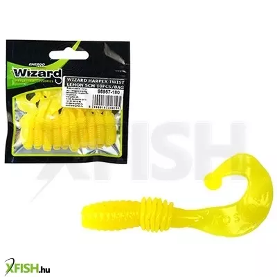 Wizard Harpex Twister Lemon 5cm 10db/csomag