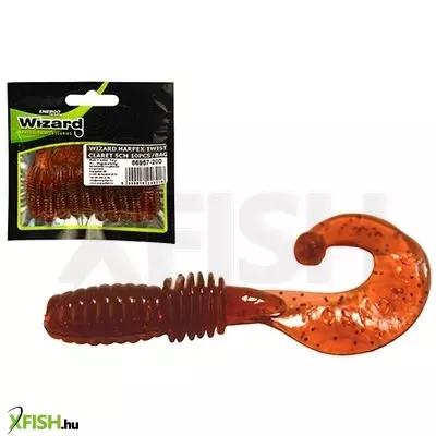 Wizard Harpex Twister Claret 5cm 10db/csomag