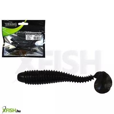 Wizard Power Minnow Gumihal Black 5cm 10db/csomag