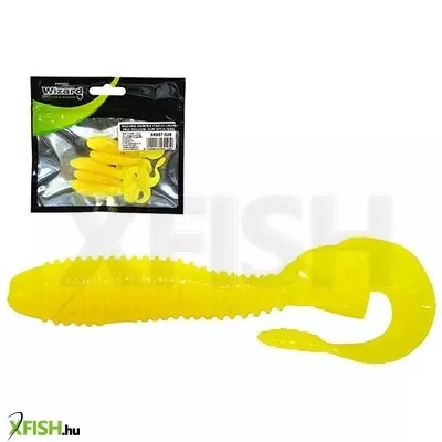 Wizard Harpex Twister Grub Pro Yellow 7cm 5db/csomag