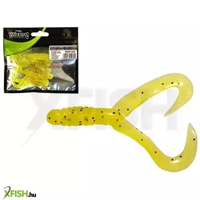 Wizard Harpex Twister Double Poppy Yellow 7cm 5db/csomag