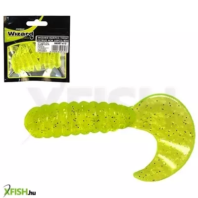 Wizard Harpex Twister Citrus 4cm 10db/csomag