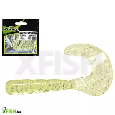 Wizard Harpex Twister Larva Clear 5cm 10db/csomag