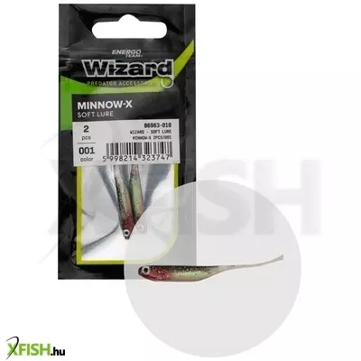 wizard minnow-x gumihal 001 2 db/csomag