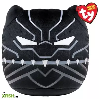 Ty squishy beanies párna alakú plüss figura marvel black panther, 22 cm