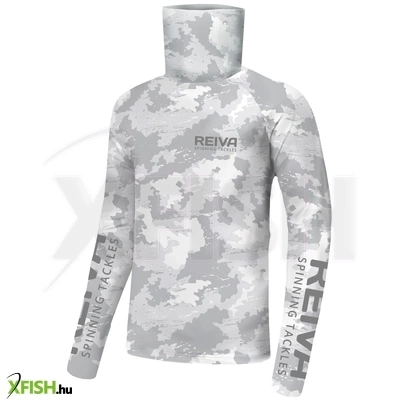 Reiva Team Uv Jersey Hosszú Ujjú Poló Maszkkal Camo Xl