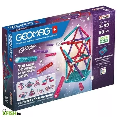 Geomag glitter recycled 60 db