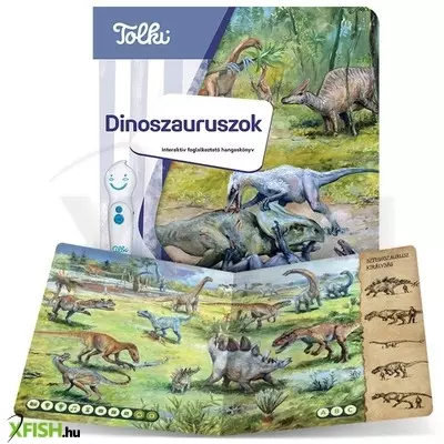 Tolki interaktív könyv - dinoszauruszok