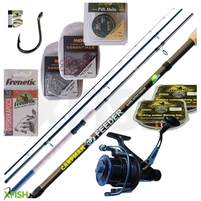 Frenetic Extra Heavy Pontyozó Feeder Horgász Szett 360cm