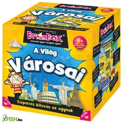 brainbox - a világ városai társasjáték