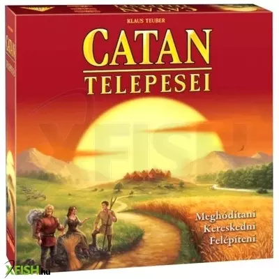 Catan telepesei stratégiai társasjáték