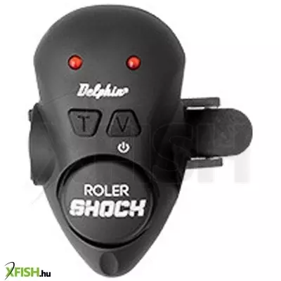 Delphin Roler Shock Elektromos Kapásjelző Piros 1Db