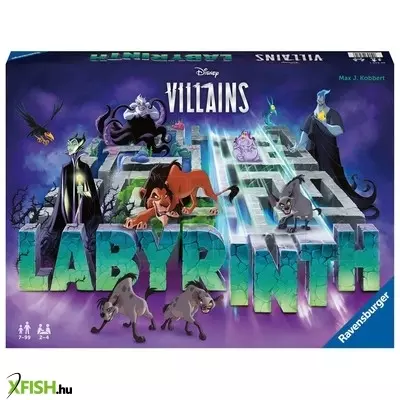 Ravensburger társasjáték- disney gazemberek labirintus
