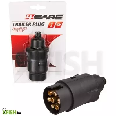 Sal 90762 utánfutó lengő csatlakozódugó, 7 pólus, törésgátló