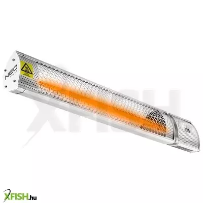 Neotools halogén, infravörös hősugárzó 2000w, ip65, infravörös arany halogén izzó, kül és beltér, fal és menny., 18m2