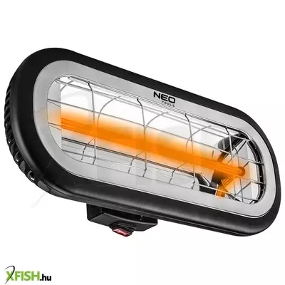 Neotools halogén, infravörös hősugárzó 2000w, ip65, infravörös arany halogén izzó, kül és beltéri, fal és menny., 24m2-ig