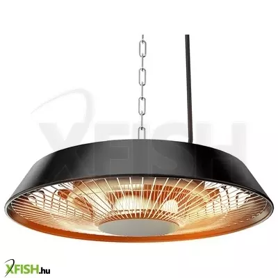 Neotools halogén, infravörös mennyezeti hősugárzó 1500w, alumínium, ip44, kül és beltéri