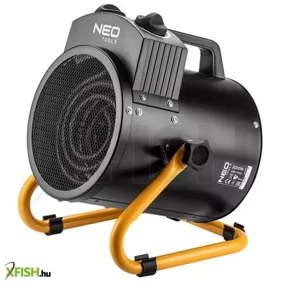 neotools ipari elektromos hősugárzó 2kw, állíth. üzemmód, ipx4(vizálló), állíth. szög, szabadonálló, 330 m3/h