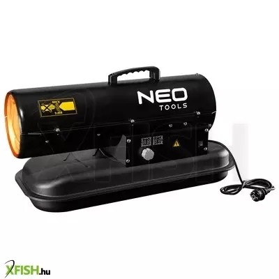 Neotools gázolajos hőlégbefúvó, 20kw, 19l, fogyasztás 1.9l / h, teljesítmény 550 m3 / H