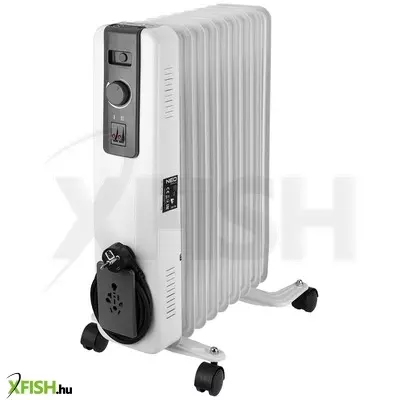 Neotools olajradiátor, 9 bordás, 3 fokozatú, 800/1200/2000w
