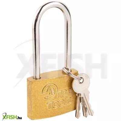 Neotools lakat 50mm réz hosszú kengyeles 2 kulccsal bliszteren