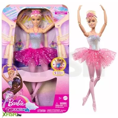 Barbie tündöklő szivárvány balerina
