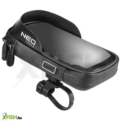 neotools vízálló kerékpár táska telefontartóval, kormányra