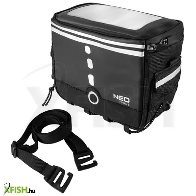 neotools kerékpár táska, 23x12x17cm, vízálló, kormányra