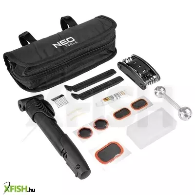 Neotools kerékpár szerszámkészlet, 15 részes, vázra rögzíthető