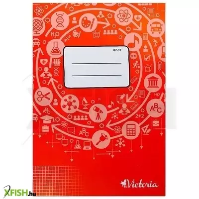Victoria: A4-es négyzetrácsos füzet - 87-32