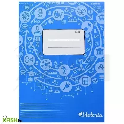 Victoria: A5-ös 1. osztályos vonalas füzet - 14-32