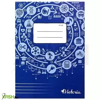 Victoria: A5-ös vonalas füzet - 21-32