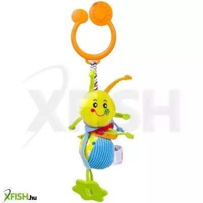 biba toys zizegő százlábú textil bébijáték