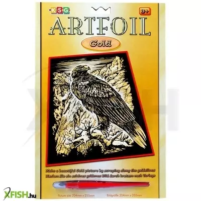 Sequin art sas arany képkarcoló - a4