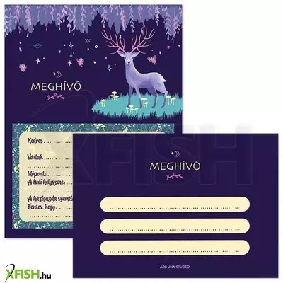 Ars una parti meghívó borítékkal - többféle