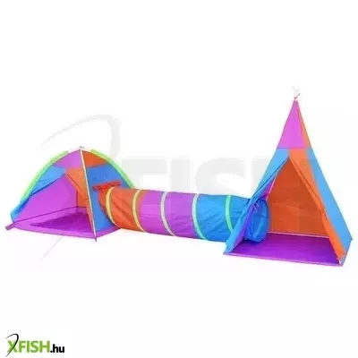 iplay: dupla játszósátor alagúttal