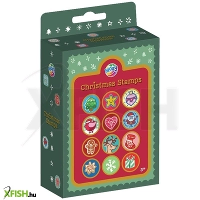 Grafix karácsonyi nyomdaszett, 12 db-os, 2 féle